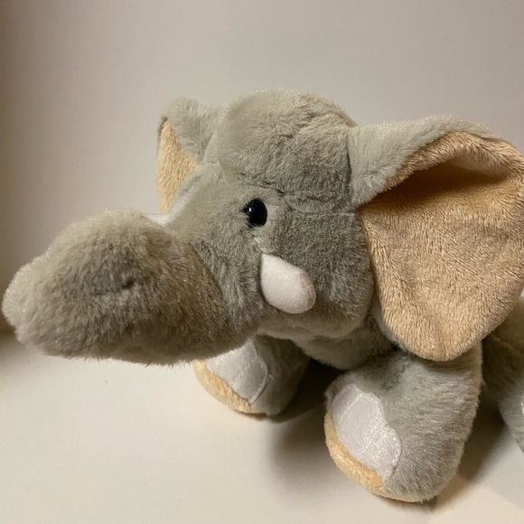 GANZ Webkinz Velvety Elephant Plush 6 inch Grey Stuffed Animal Toy - Picture 5 of 11